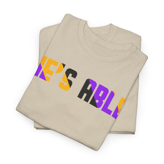 He's Able - Unisex Heavy Cotton Tee